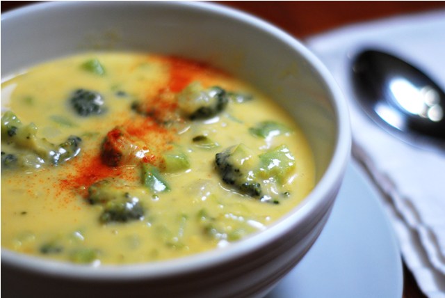 Broccoli cheddar soup